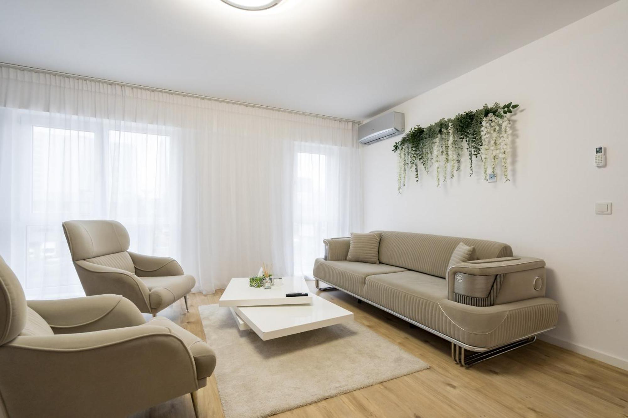 Апартаменти Breeze - Modern Escape In Pipera Бухарест Екстер'єр фото
